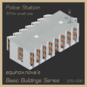 Police Station 1970s small size