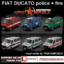 Fiat Duacto police + fire