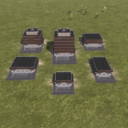Warehouses made of frame II-04