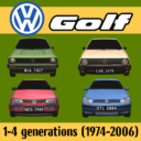 Volkswagen Golf Pack (1-4 generations)