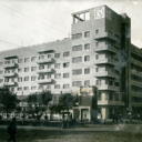 Дом с часами Новосибирск 1934
