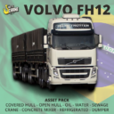 Volvo FH12 – Pack (Rusty Crane)
