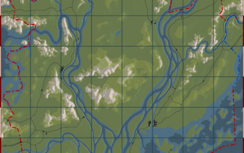 Asian River Delta (Inhabited)