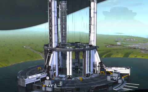 The Wandering Earth: Space Elevator (Customs)