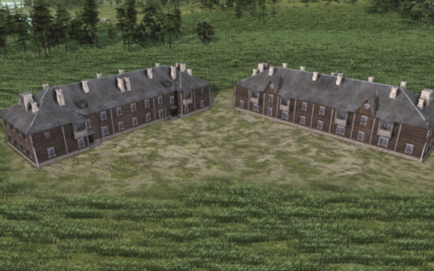 Wooden residental building 1-241-116