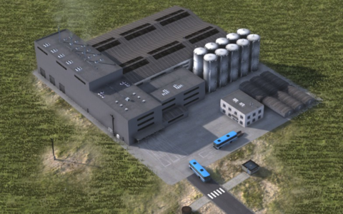Dairy processing plant
