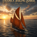 Large Estuary Sailing Barge