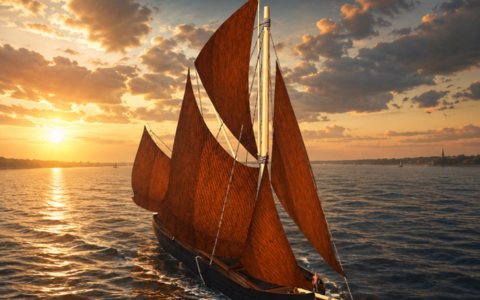 Large Estuary Sailing Barge