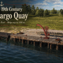 Extended 19th Century River Cargo Quay