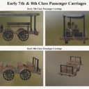 Early 7th & 8th Class Passenger Carriages