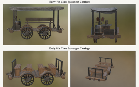 Early 7th & 8th Class Passenger Carriages