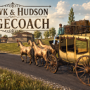 Mohawk & Hudson Horse-Drawn Stagecoach