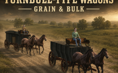Heavy American Turnbull-Type Wagons — Grain & Bulk