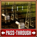 Pass-Through Power Transformer — Road & Pedestrian Traffic