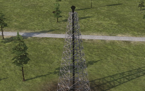 Газовая скважина/Gas well