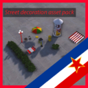 Street decoration asset pack
