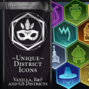 Unique District Icons