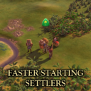Faster Starting Settlers
