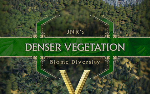 Denser Vegetation (for Civ V Skin)