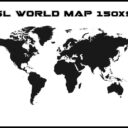 TSL – Huge Earth Map – 150×94