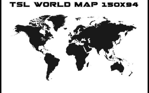 TSL – Huge Earth Map – 150×94