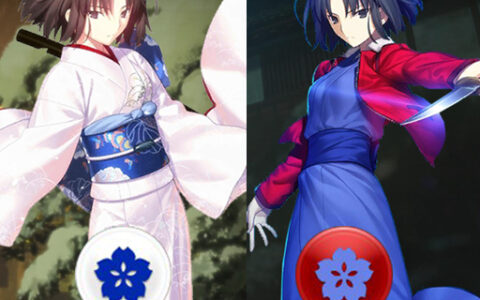 [The Garden of Sinners]Ryougi Shiki and Ryougi Shiki of Japan