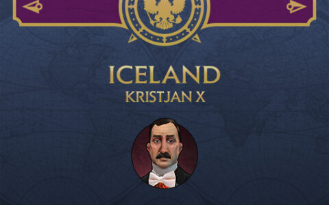 Iceland: Kristjan X
