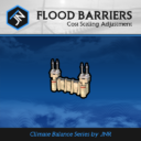 Flood Barriers Cost Scaling Adjustment