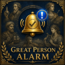 Great People Alarm / 위인 알림모드