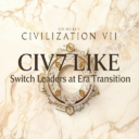CIV7_Like Mode: Change Leaders & Civilizations at Era Transition