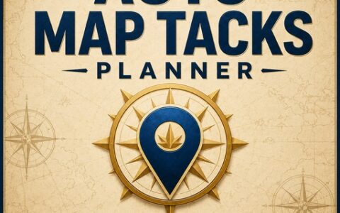 Fully Automatic Map Tacks Planner【Four-City Linked】