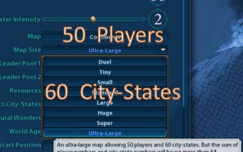Map Size: Ultra-Large