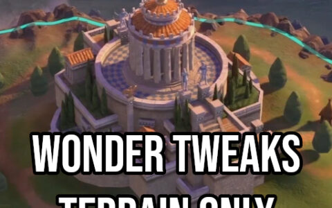 Wonder Tweaks Terrain Only