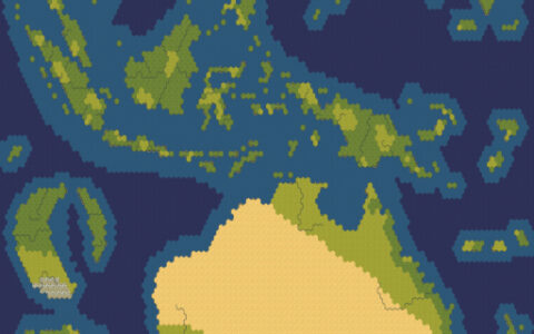 Oceania with more islands map pack