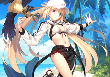 FGO/Fate Altria Caster leads the Summer Britain civilization