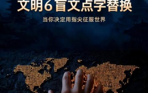 文明6盲文点字替换 — 当你决定用指尖征服世界