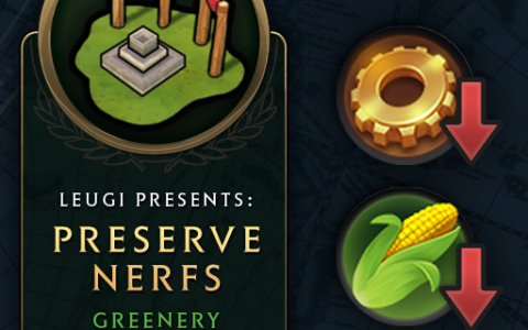 Leugi’s Preserve Food and Production Nerfs