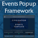 Events Popup Framework