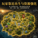 玩家之间靠近出生与资源强化